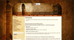 Desktop Screenshot of musikschule.geyserhaus.de